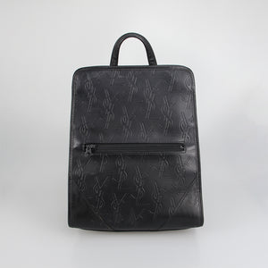 Black Opium Leather Backpack