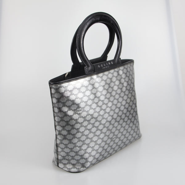 Macadam Patent Leather Top Handle Bag