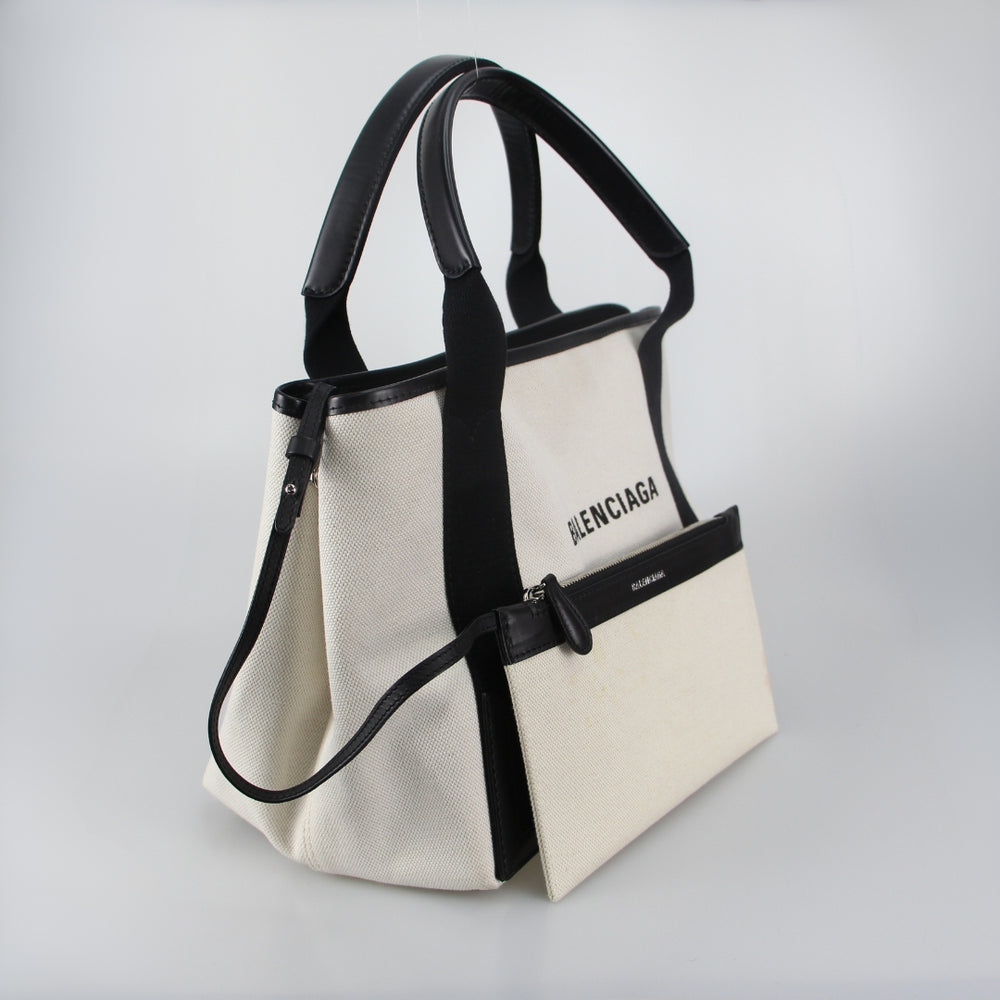 Canvas Small Cabas Tote Bag