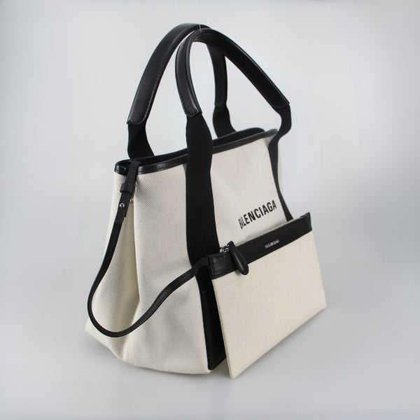 Canvas Small Cabas Tote Bag