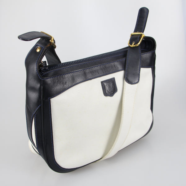 Triomphe Leather Shoulder Bag