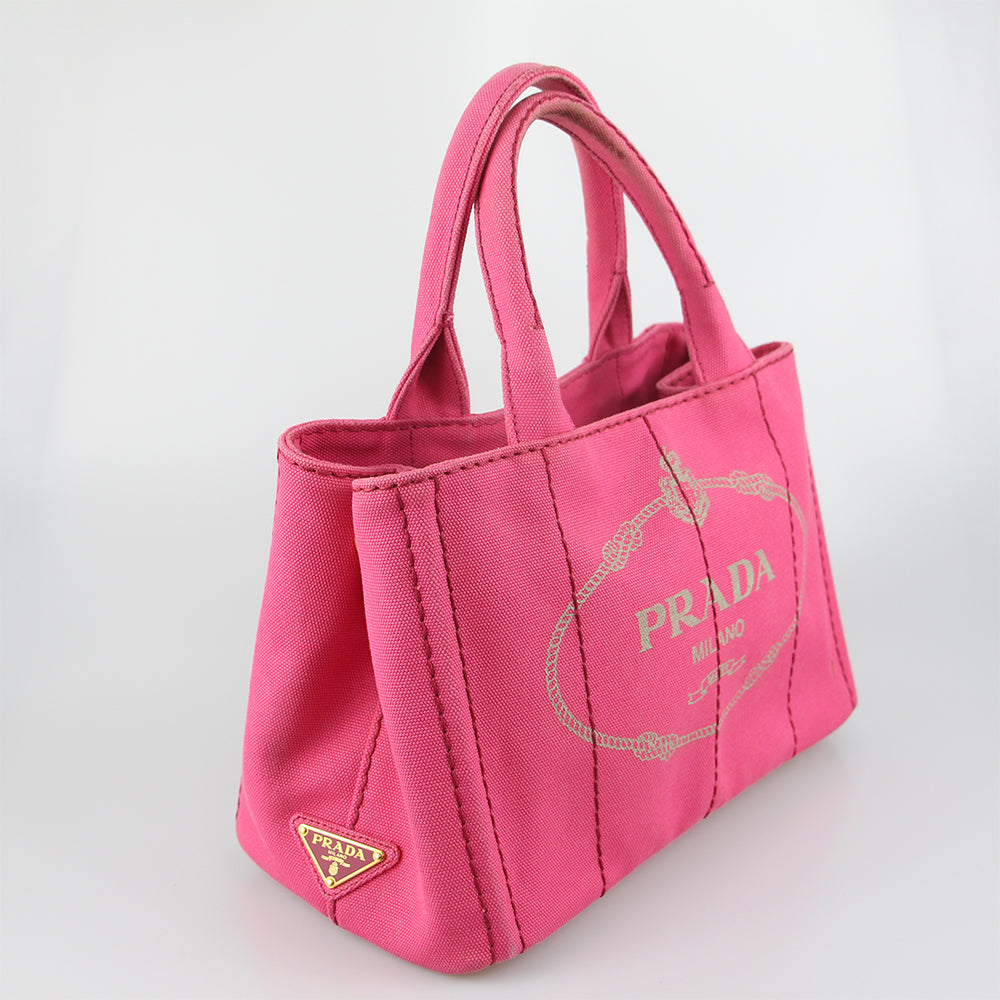 Canapa Canvas Logo Print Tote