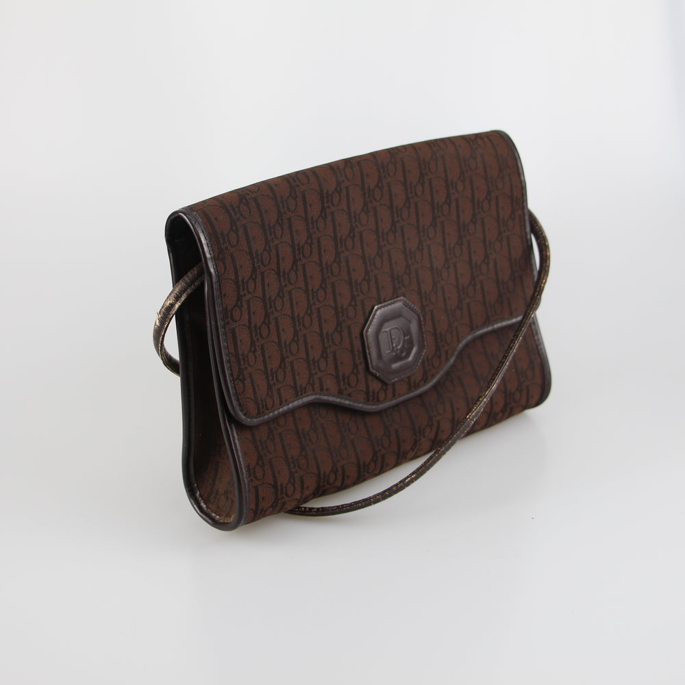 Trotter Canvas Leather Crossbody Bag