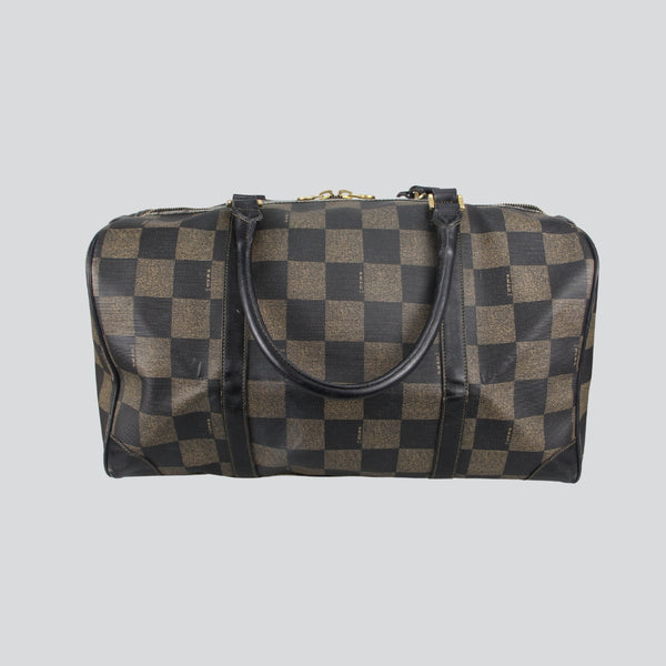 Pequin Check Boston Bag