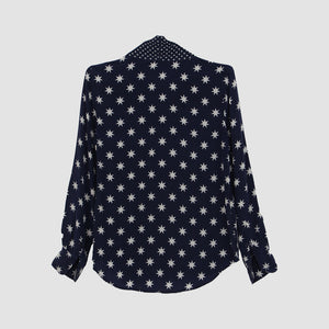 Star Design Long Sleeve Top