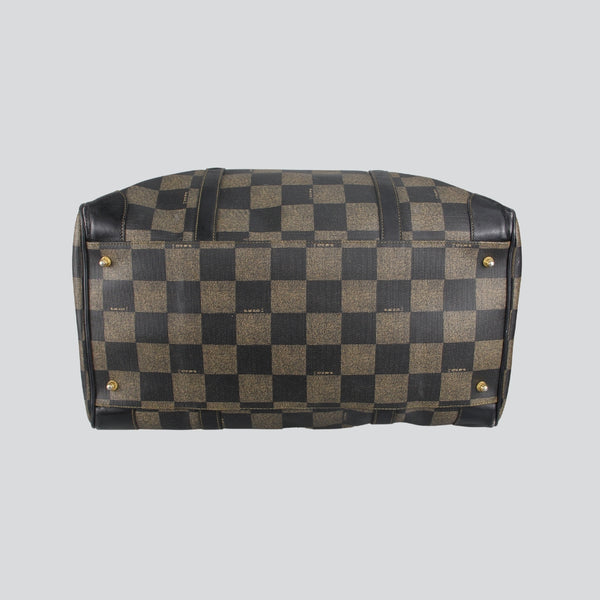 Pequin Check Boston Bag