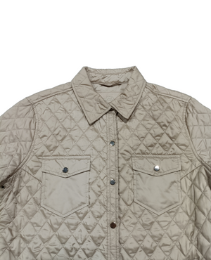 Beige Jacket with Pockets