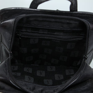 Black Opium Leather Backpack