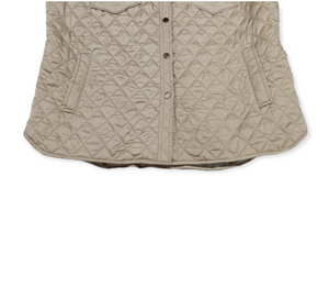 Beige Jacket with Pockets