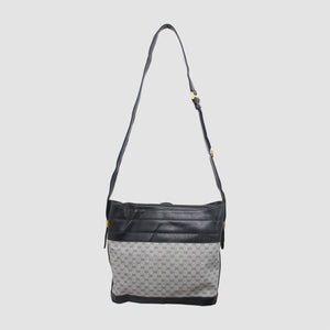 Monogram Printed Leather Handbag