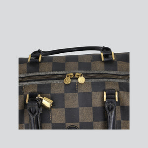 Pequin Check Boston Bag