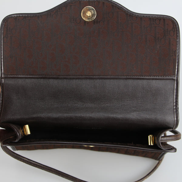 Trotter Canvas Leather Crossbody Bag