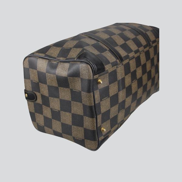 Pequin Check Boston Bag