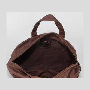 Tessuto Nylon Front Pocket Shopper Tote