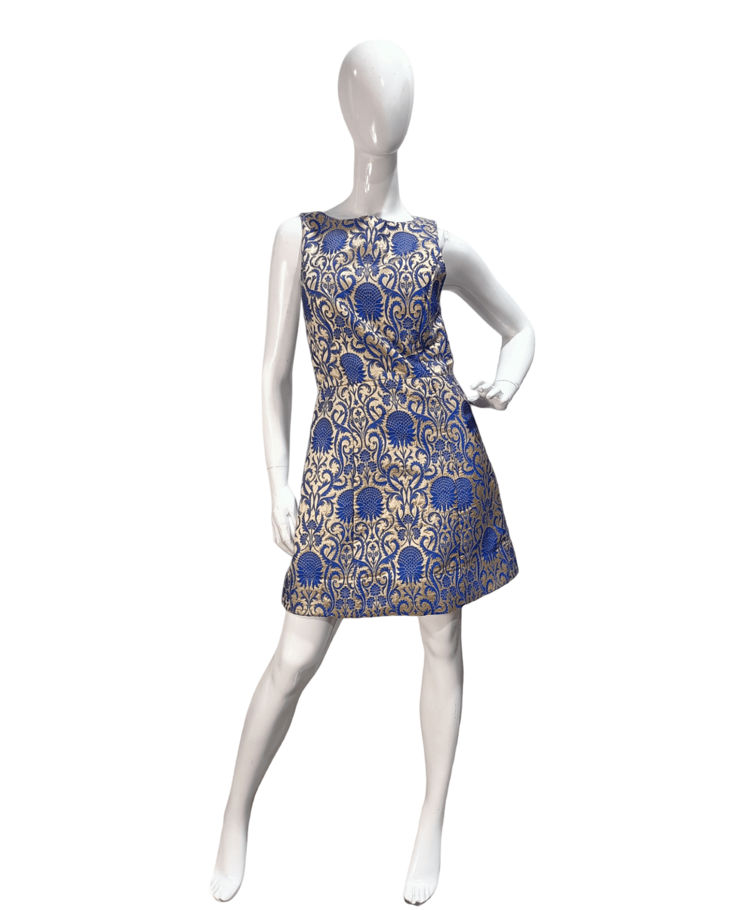 Alice olivia hotsell blue dress