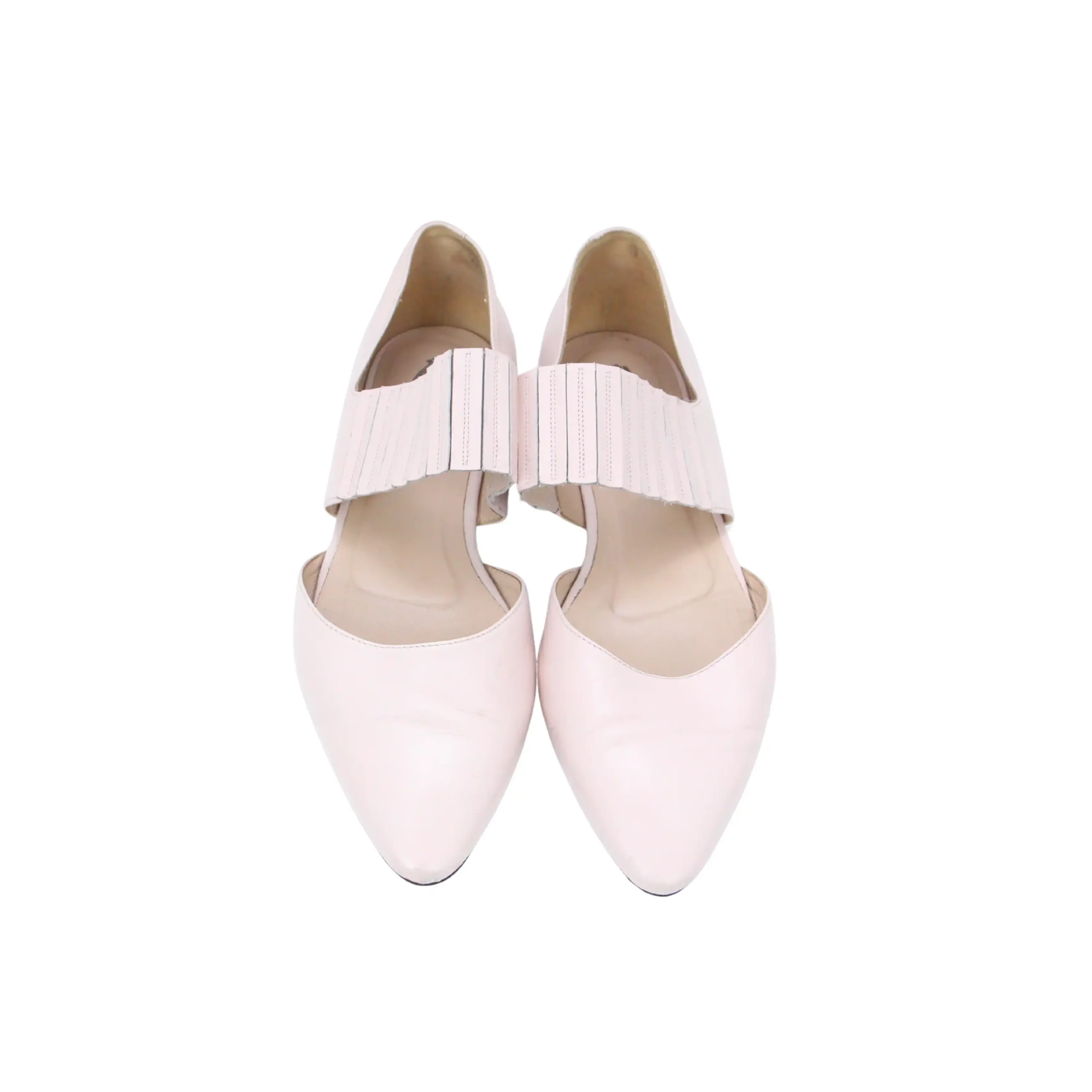 Tod's Light Pink Leather Pumps Shoes