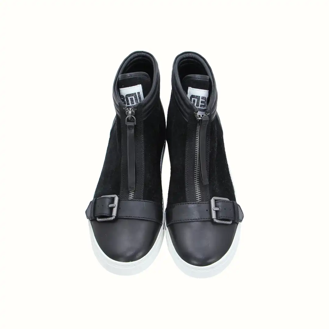 Marc by Marc Jacobs Black BMX High Top Boot Sneakers