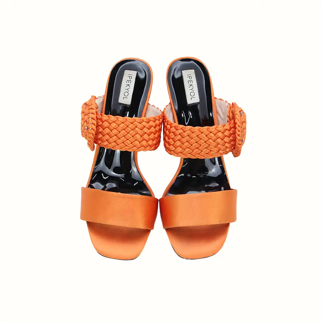 Ipekyol Orange High Heels Sandals