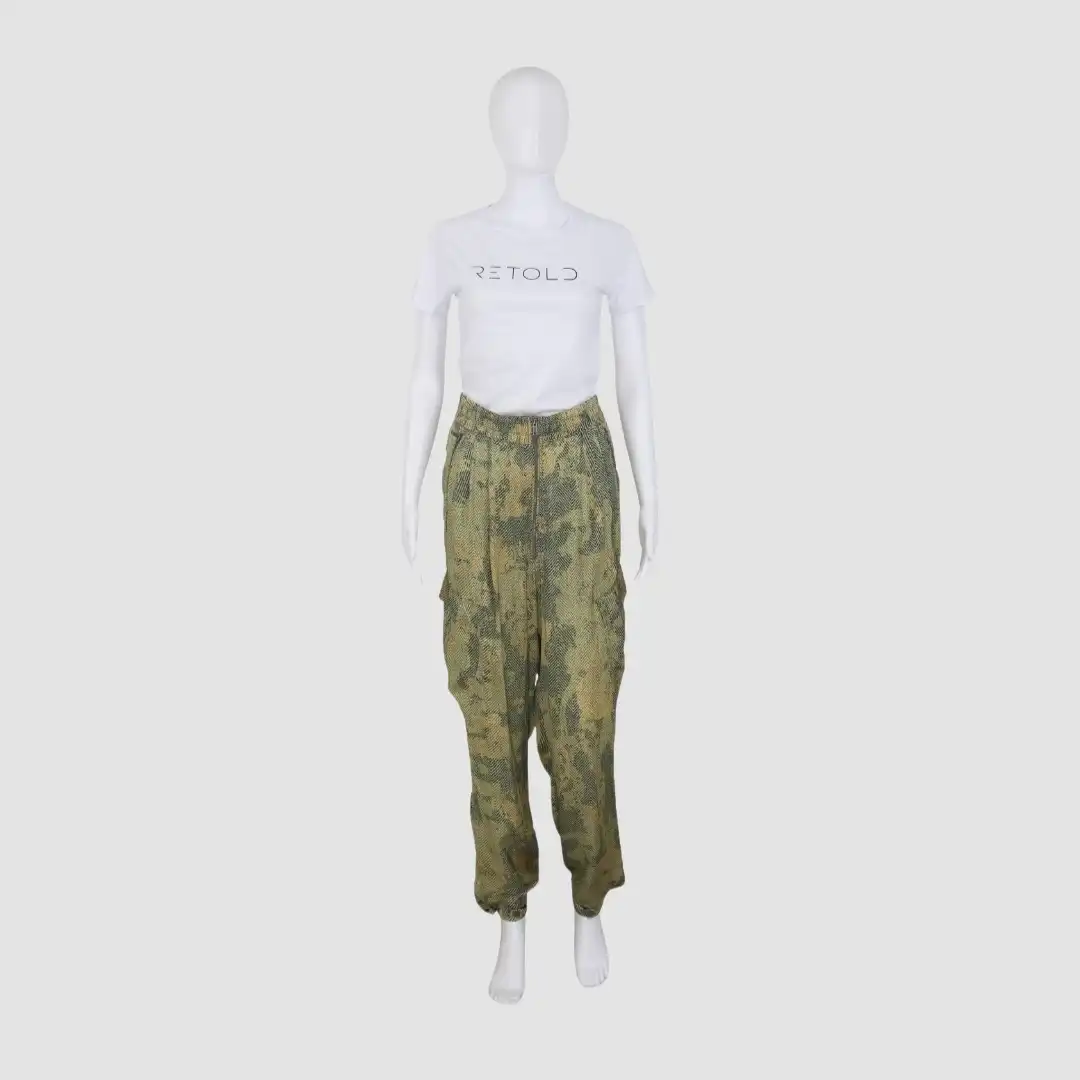 Diesel Multicolor Printed Jogger Pants