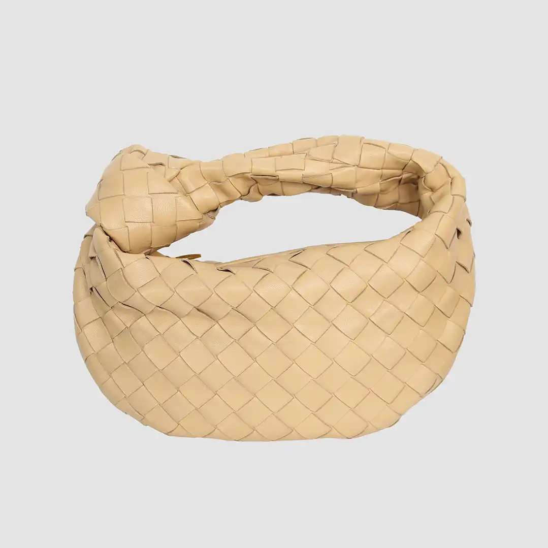 Bottega Veneta Beige 2012-2023 Mini Intrecciato Jodie Handbag