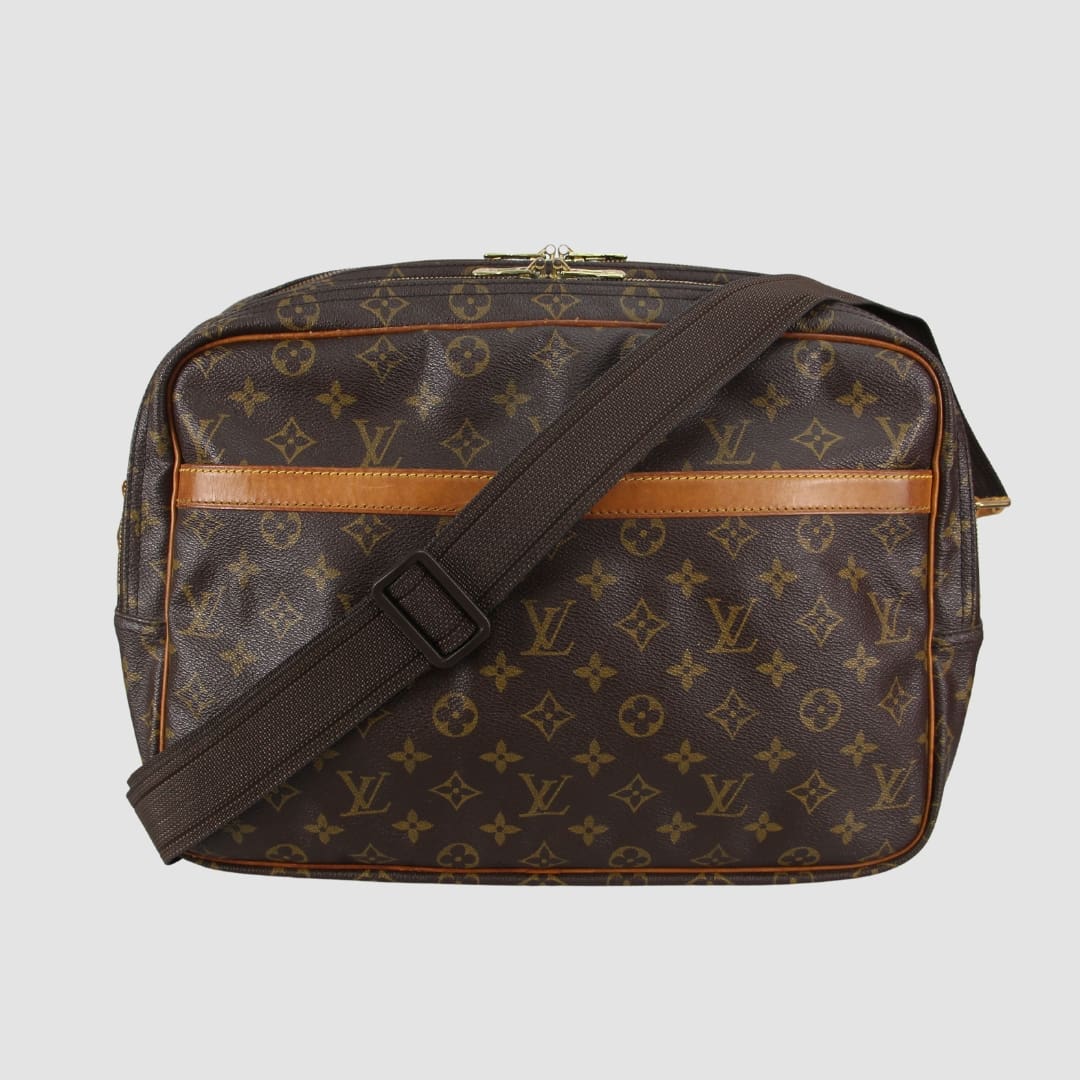 Louis Vuitton Monogram Canvas Reporter GM Bag